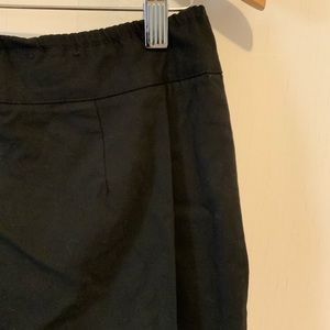 Black high waisted slacks